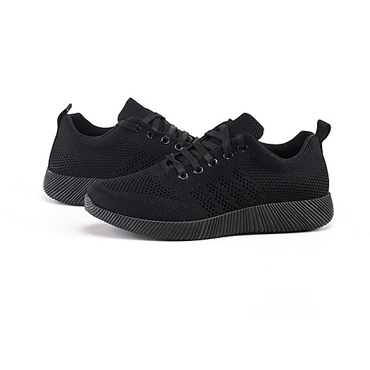 Giày Thể Thao Nữ S15 Full Đen Đế Nhẹ