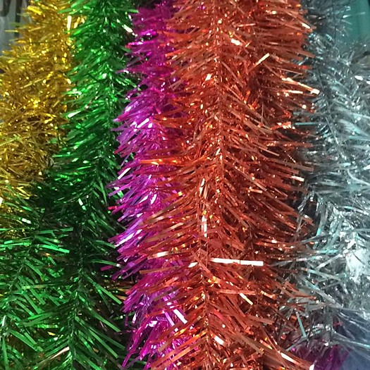 Dây óng ánh màu trang trí