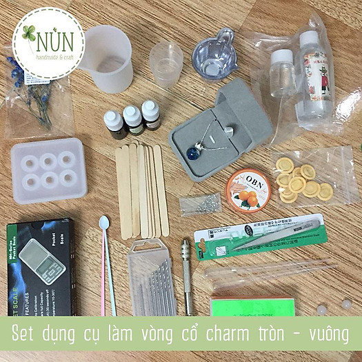 Bộ Kit Dụng Cụ Làm Vòng Cổ Handmade