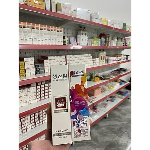 Sỉ Thuốc Nhuộm Tóc Hàn Đủ Các Màu (Không Kèm Oxy), Màu Khách Nhắn Tin Chọn Màu Theo Bảng