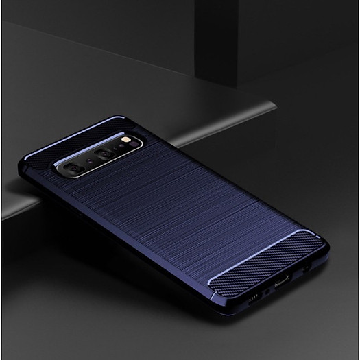  Ốp lưng chống sốc Vân Sợi Carbon cho Samsung Galaxy S10 5G 