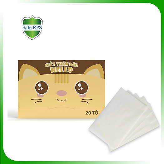 Giấy thấm dầu trên mặt Hello , tiện lợi , sạch sẽ , gọn gàng