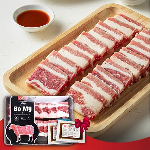 Ba chỉ bò Mỹ nướng Sumo BBQ 300gr