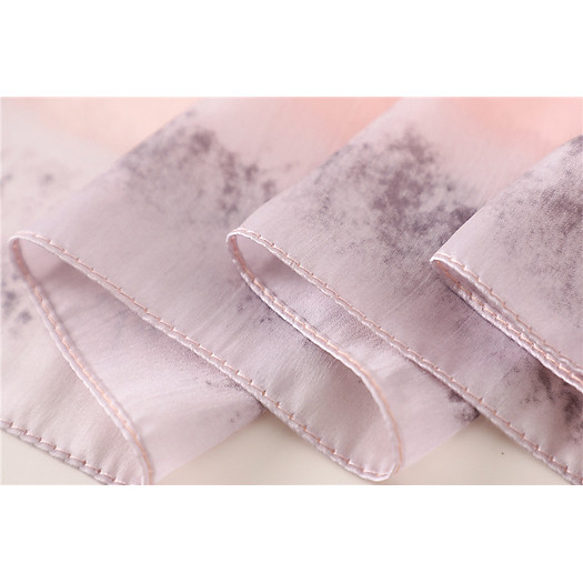 Khăn lụa Hàng Châu mẫu hoa cổ điển