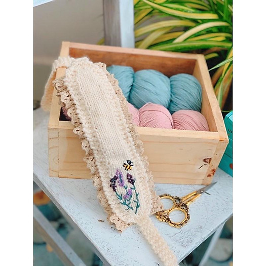 Băng đô bằng len handmade cho bé