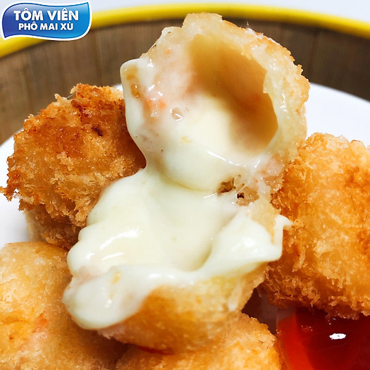 Tôm Viên Phô Mai Xù (Khay 150g)