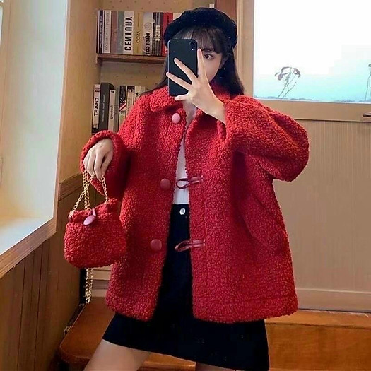 Áo Dạ Lông Cừu Nữ QC Loại 1