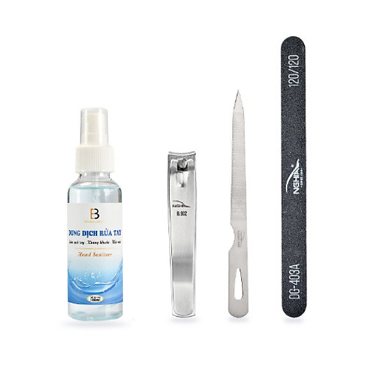 Bộ sản phẩm chăm sóc móng tay Kềm Nghĩa - Combo Value