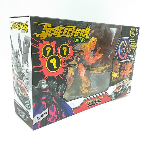 Đồ Chơi Xe Biến Hình Screechers Wild Đế Vương Bạch Tuộc YW684502