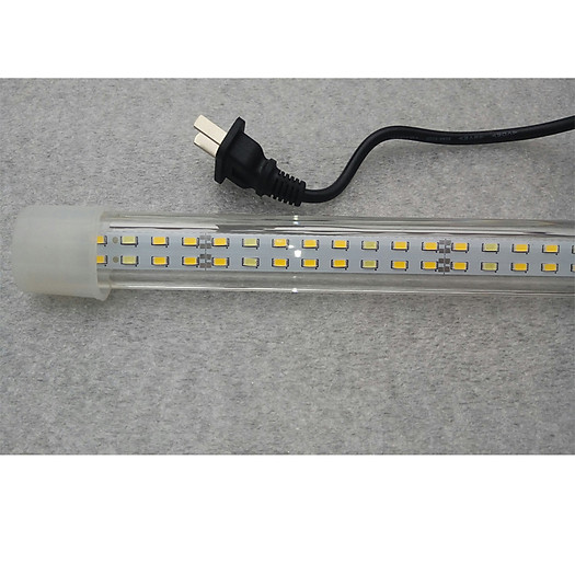 Đèn LED XML 85% cho hồ bể cá rồng 80cm - 1m, dài 80cm, 2 hàng - Ánh sáng vàng