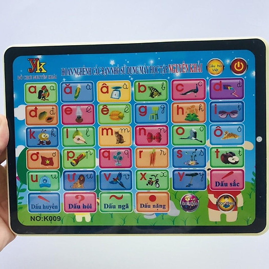 IPAD CHỮ CÁI TIẾNG VIỆT CÓ TIẾNG CHO BÉ