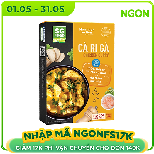 Ca Ri Ga Sg Food 0g Thực Phẩm Chế Biến Sẵn Bachhoaxanh Com