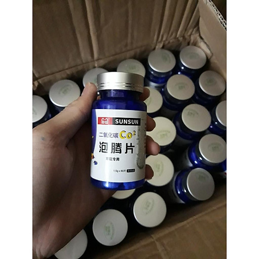 Viên sủi Co2 hộp 60v- Viên nén Co2 cho thủy sinh