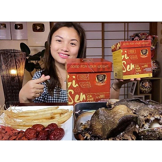 Cà phê Sâm hỗ trợ giảm cân (1 Hộp / 30 gói)