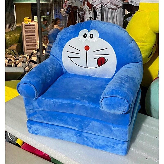 Ghế sofa cho bé, ghế lười 3 TẦNG hình thú - vừa ngồi vừa nằm cho bé (IB CHỌN MẪU)