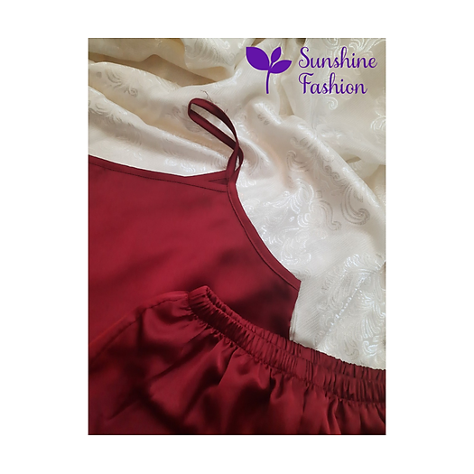 Bộ ngủ 2 dậy lụa satin cao cấp