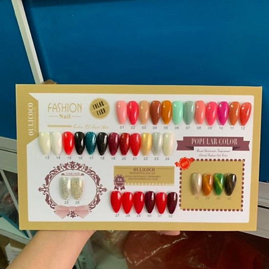 Set sơn gel Nhật 36 màu