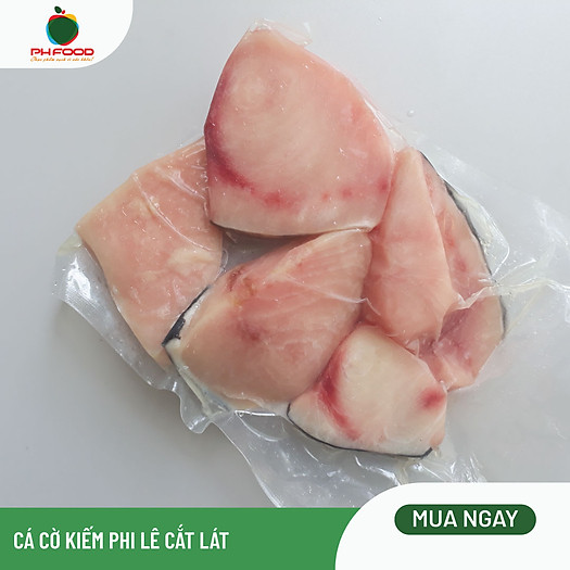 Cá Cờ Kiếm Phi Lê Cắt Lát - 1Kg 2 Túi Hút Chân Không