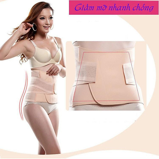 Gen Nịt Bụng Định Hình Eo Thon 2 lớp Thun cao cấp .