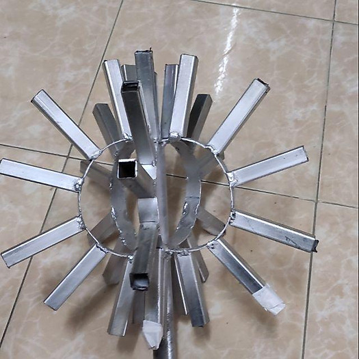 Quả cầu LED pháo bông 25 tia, 30 tia, 21 tia sắt dày sơn tĩnh điện