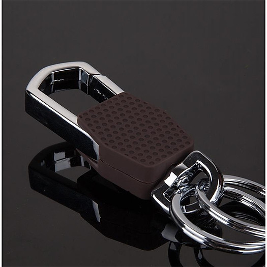 Móc Khoá Xe Máy Xe Hơi Có Chốt Gài Thắt Lưng OMUDA INOX Cao Cấp K3717