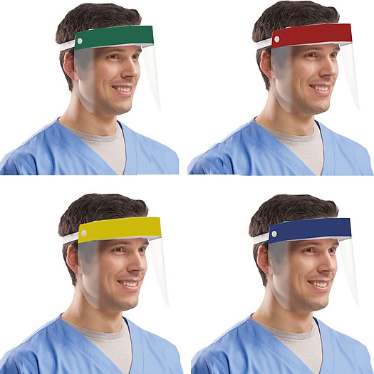 Tấm Kính Che Mặt - Mặt Nạ Bằng Kính Bảo Hộ - Giao Màu Ngẫu Nhiên - CH Hương Thị Miễn Phí Vận Chuyển