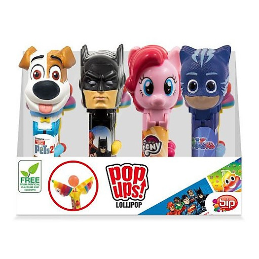 Kẹo mút Bip Pop Ups Lollipop (Hình ngẫu nhiên)