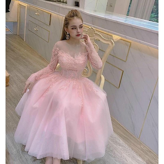 Đầm công chúa trễ vai siêu xinh