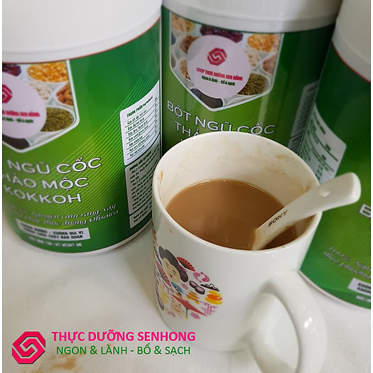 Bột ngũ cốc thảo mộc Kokkoh (1Kg) Rang xay theo phương pháp thực dưỡng Ohsawa