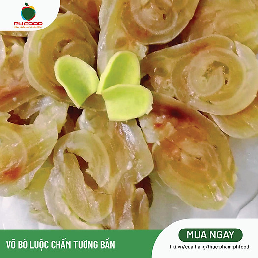 Vó Bò Luộc Sẵn Chấm Tương Bần - 1Kg - Đã Chín - Kèm Tương Bần