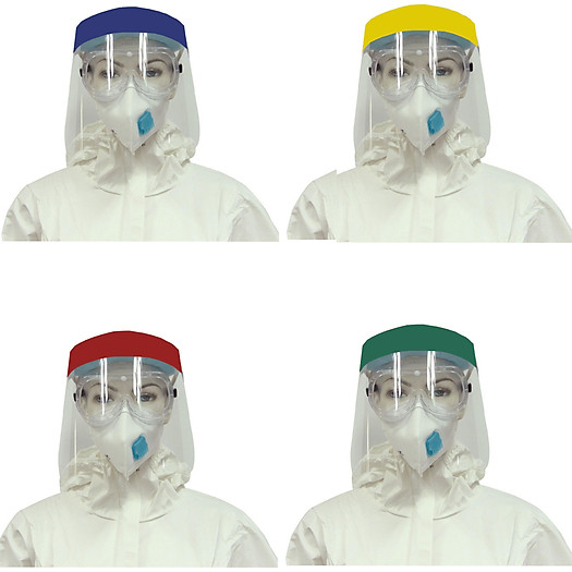 Tấm Kính Che Mặt - Mặt Nạ Bằng Kính Bảo Hộ - Giao Màu Ngẫu Nhiên - CH Hương Thị Miễn Phí Vận Chuyển