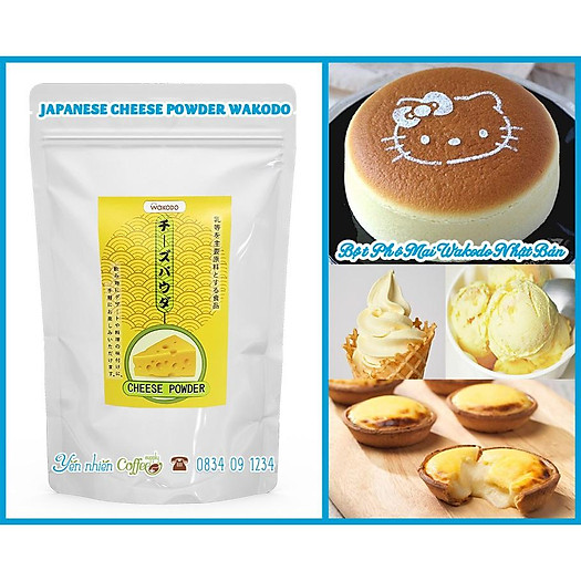Bột Phô Mai Wakodo Nhật Bản - JAPANESE CHEESE POWDER (100g)
