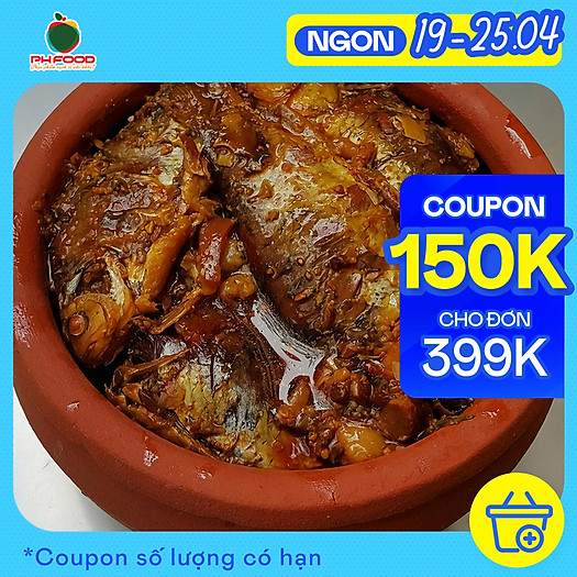 Cá Diếc Kho Niêu Với Ba Chỉ Và Trám - 1 Niêu