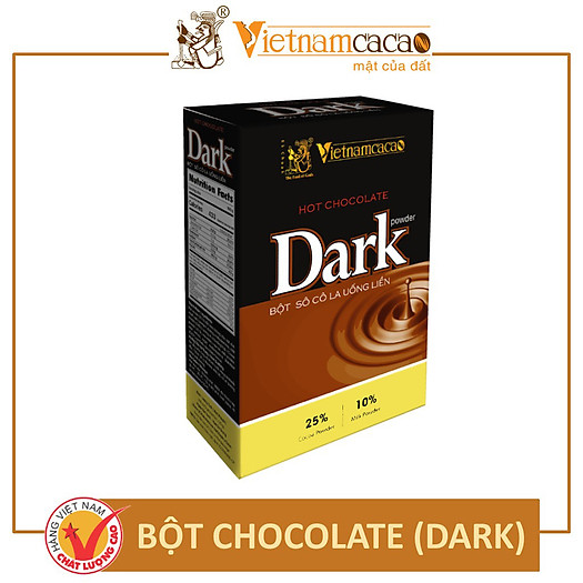 Bột Cacao Hot Chocolate Dark Vinacacao (300 g)