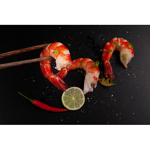 Tôm sú Oxy tư nhiên NIDTICO - Đông IQF (41-50 con/kg)