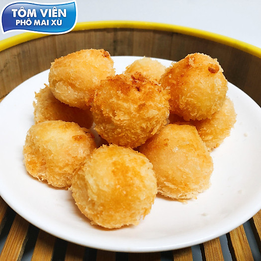 Tôm Viên Phô Mai Xù (Khay 150g)