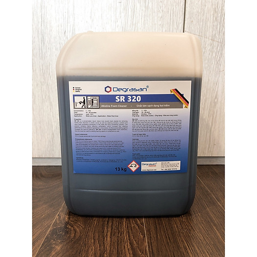 Tẩy Cặn Dầu Mỡ Degrasan SR 320 Siêu Mạnh Công Nghệ Đức.