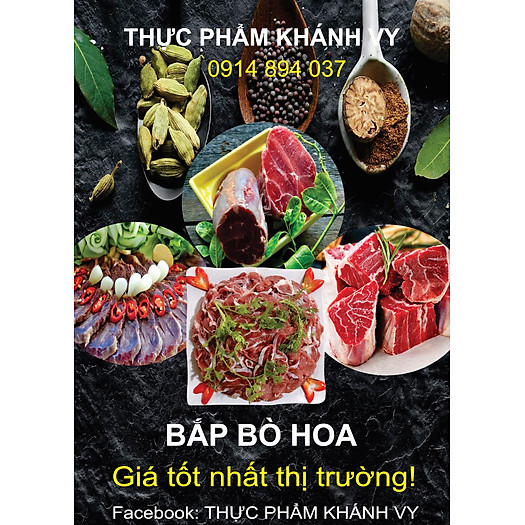 Bắp bò hoa 1kg