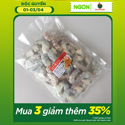Tôm Nõn Nhật Bản - 500g - Đã Bóc Vỏ Làm Sạch