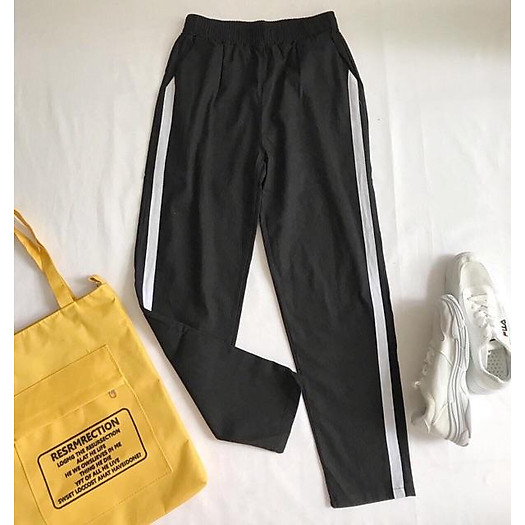 Quần kaki lưng thun 1 sọc