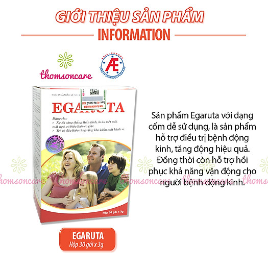 Egaruta cốm - Cho trẻ tăng động - Có tem tích điểm 6 tặng 1