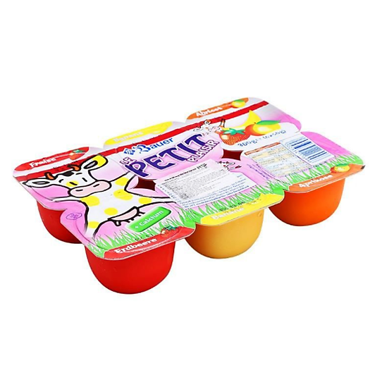 Phô mai hoa quả Bauer Petit 50g*6 - 16996