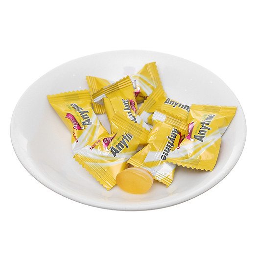 Kẹo Lotte Anytime Chanh - Gói 74g