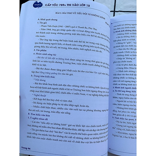 Sách thi vào 10 - Cấp tốc 789+ môn Văn