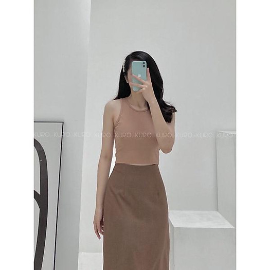 Váy suông qua gối