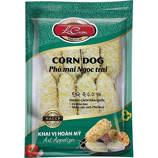 Corn Dog Phô mai ngọc trai gói 500g - Chăm sóc nhà cửa | VinMart.co