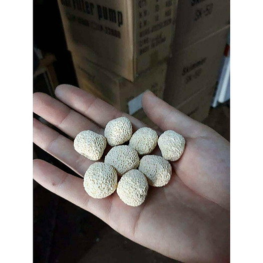 Sứ Bi Vàng 1kg ( Vật Liệu Lọc Cho Bể Cá )