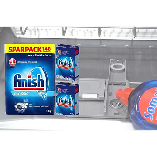 Bột Rửa Chén Bát Finish Classic Reiniger Pulver 3kg – Hàng Nhập Khẩu Đức