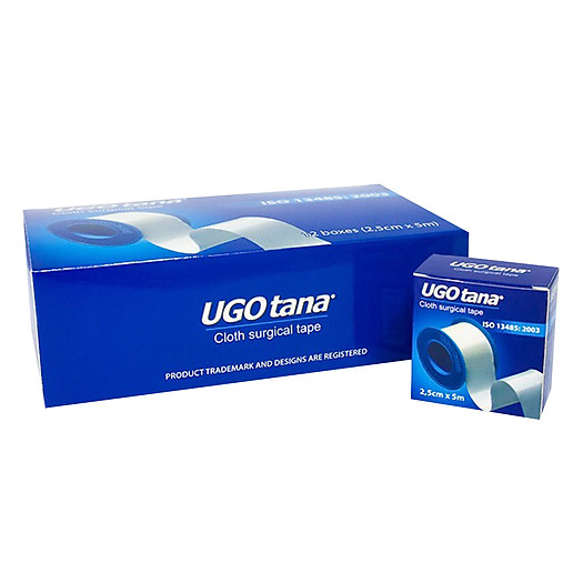 Băng Dính Cuộn Vải Lụa Y Tế Ugotana (500 x 2.5 cm)