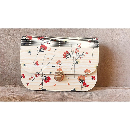 Túi xách gỗ Handmade - Gỗ ép cao cấp - Bền, đẹp - TX005